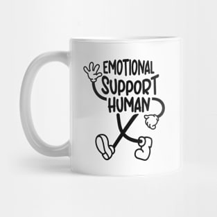 Emotional Support Human Mug